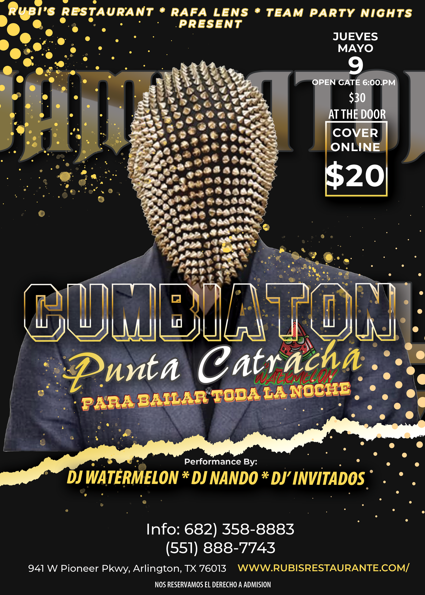 Cumbiaton Y Punta Catracha Night DJ WATERMELON π
