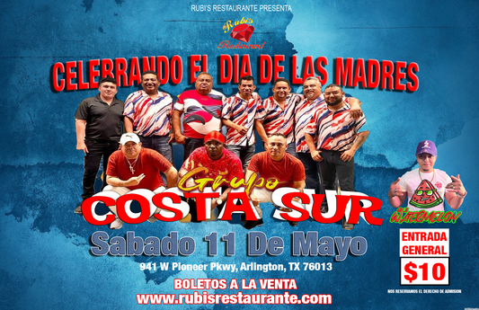 Grupo Costa Sur Celebrando El Dia De Las Madres